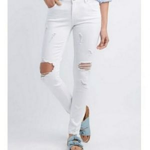 Refuge Jeans White Size 4